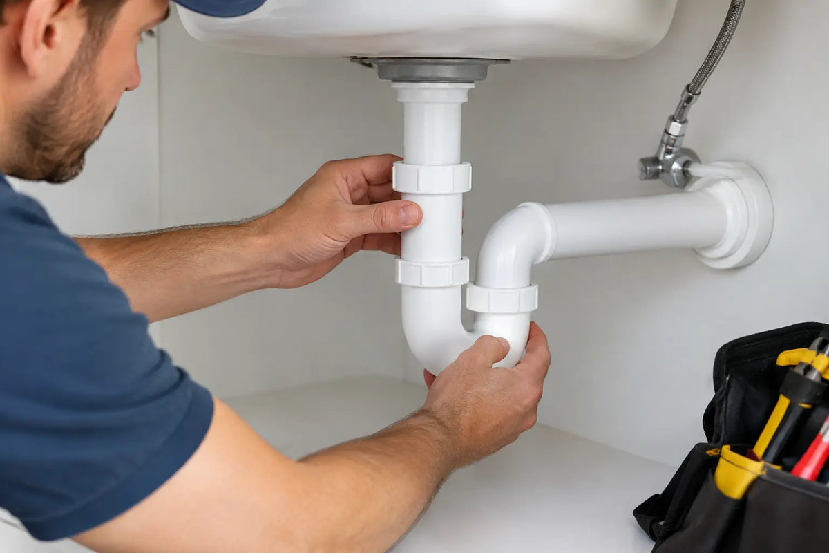 How to Install a PVC Trap and Avoid Leaks
