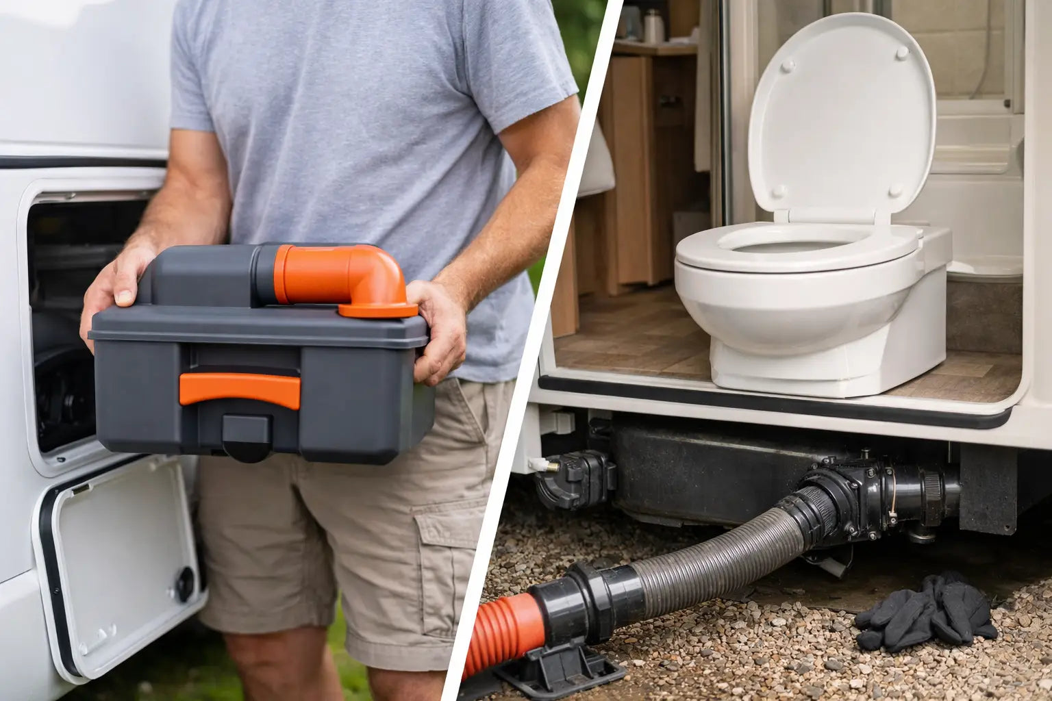 Cassette Toilet Versus Holding Tank Compared