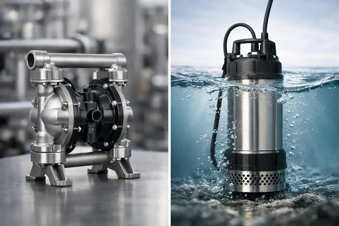 Diaphragm Pump vs Submersible Pump Compared
