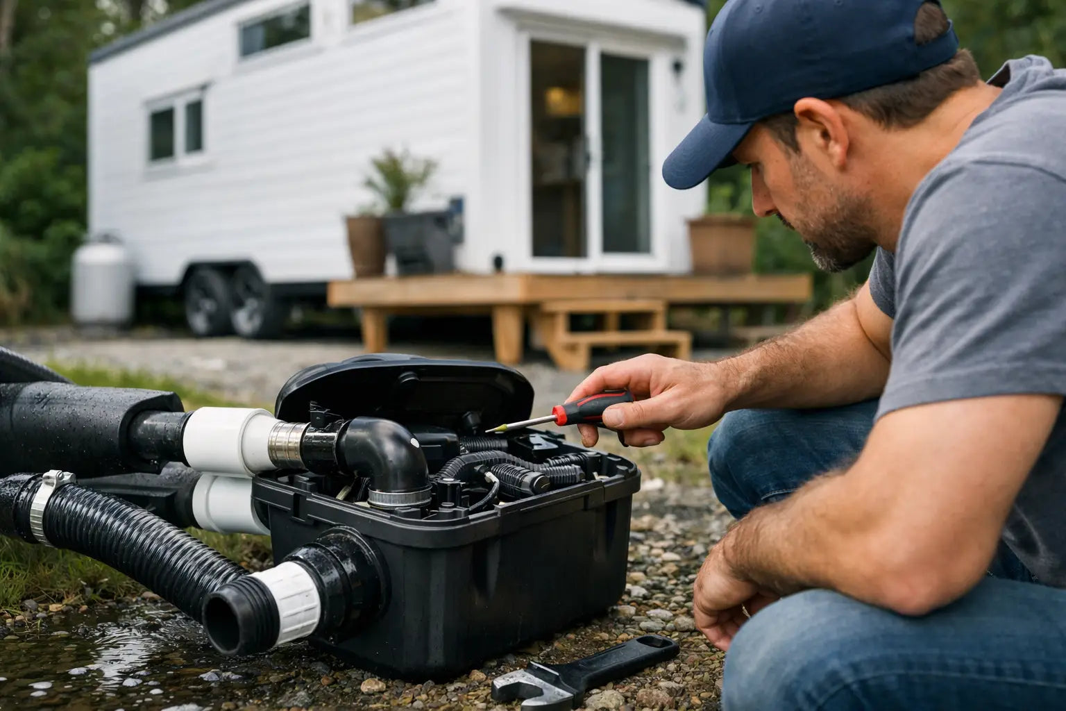 Waste Pump Troubleshooting for Tiny Homes