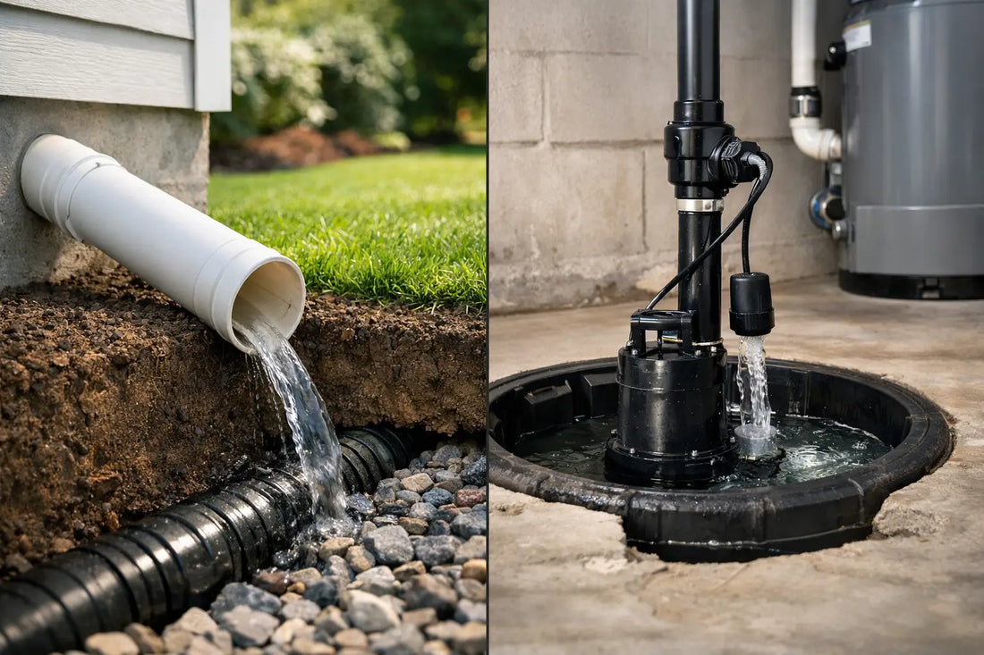 Gravity Drainage Versus Pumped Drainage for Small Homes