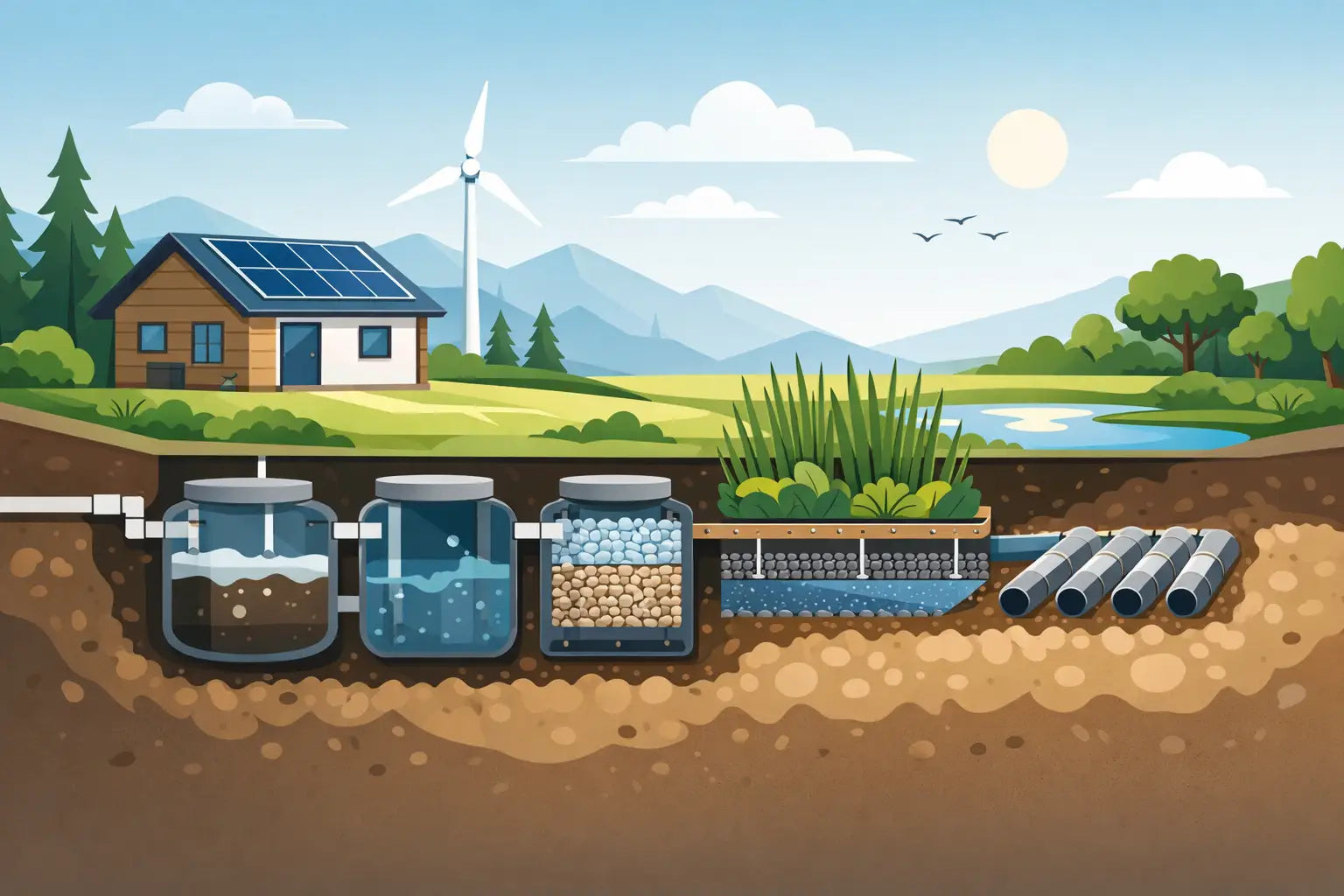 Choosing an Off Grid Wastewater System
