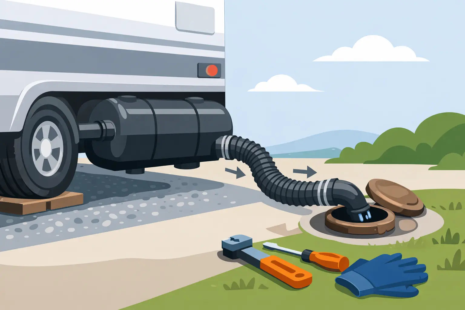 How to Install a Blackwater Tank Properly