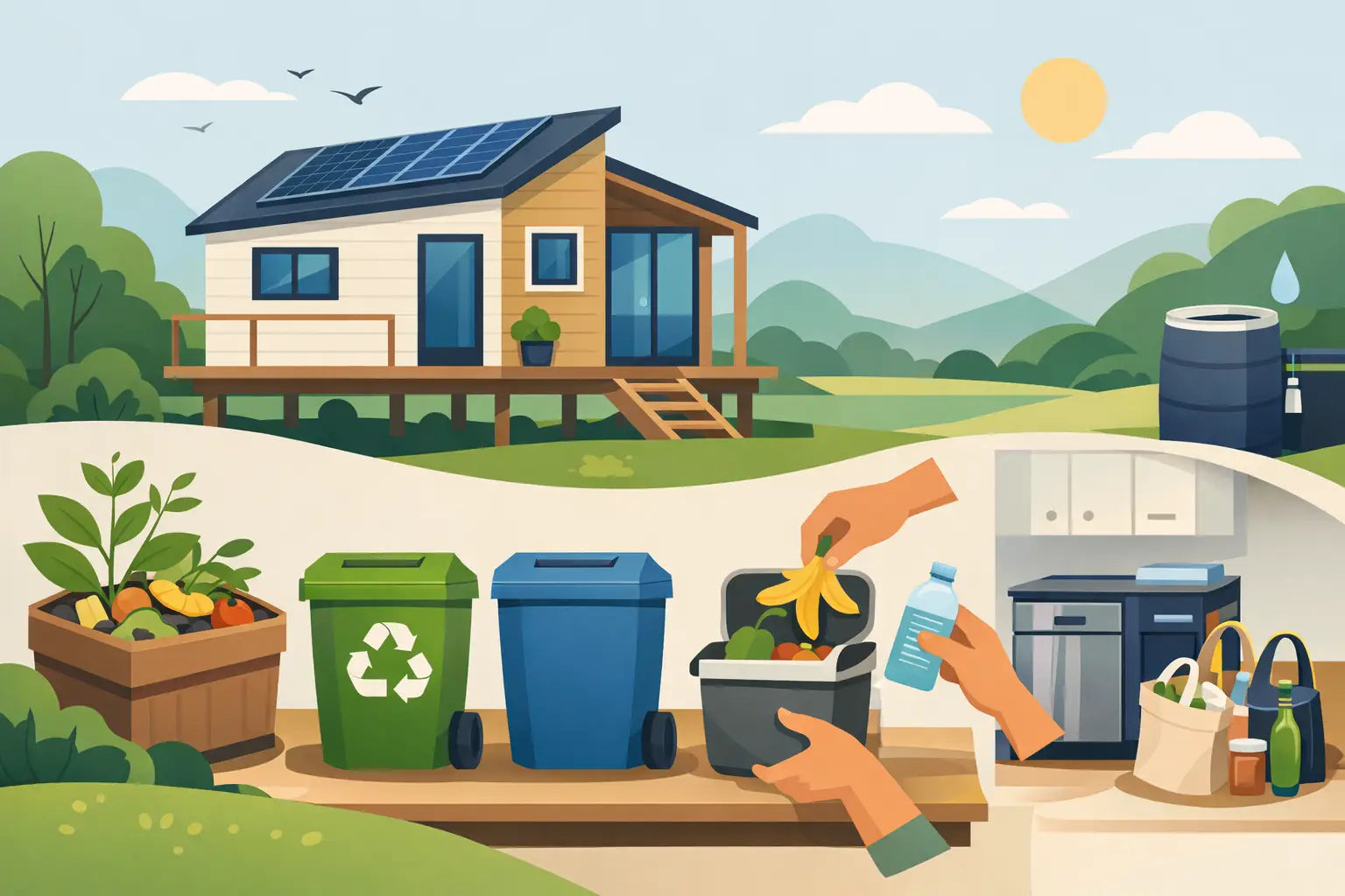 How to Manage Waste in a Tiny Home