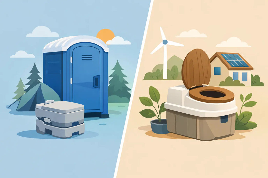 Portable Toilet System vs Composting Toilet