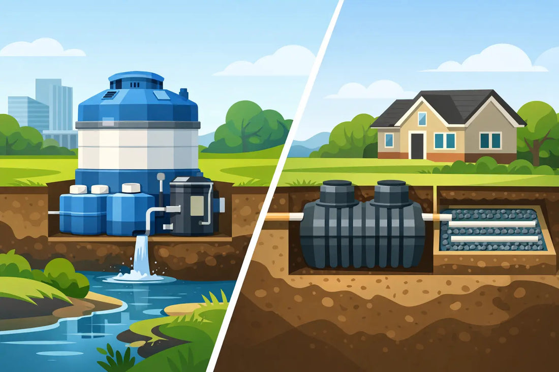 Portable Wastewater System Versus Septic Tank
