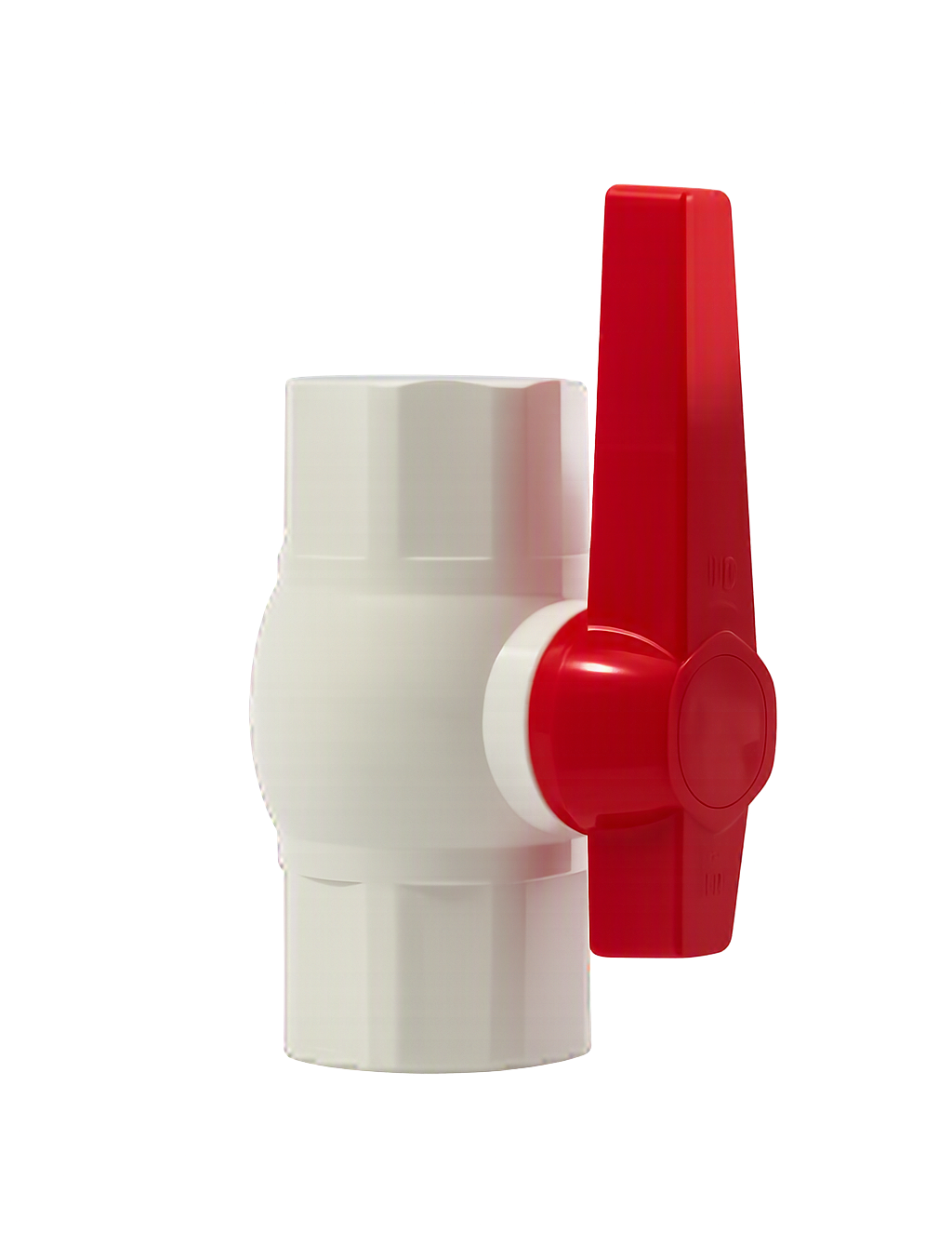 PVC Ball Valve DN-15 (1/2") - 20mm Thread (4 Pack)