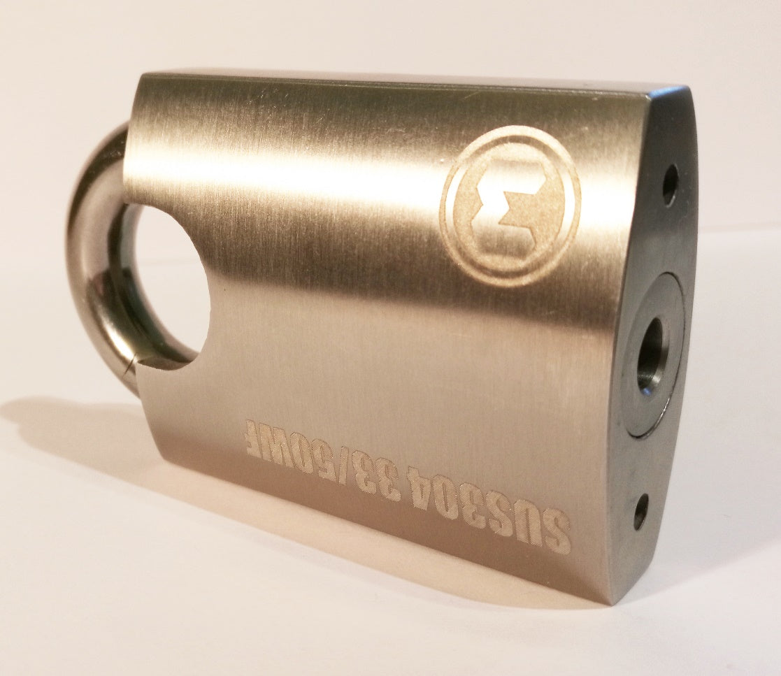 2 x X50 SuperMax Padlocks Keyed Alike