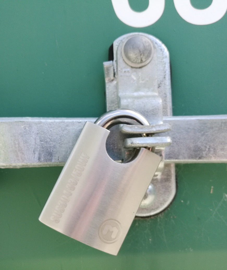 2 x X50 SuperMax Padlocks Keyed Alike